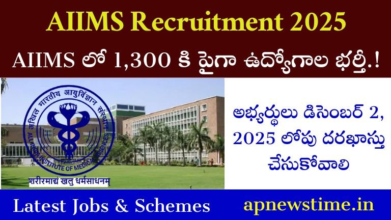 AIIMS Recruitment 2025